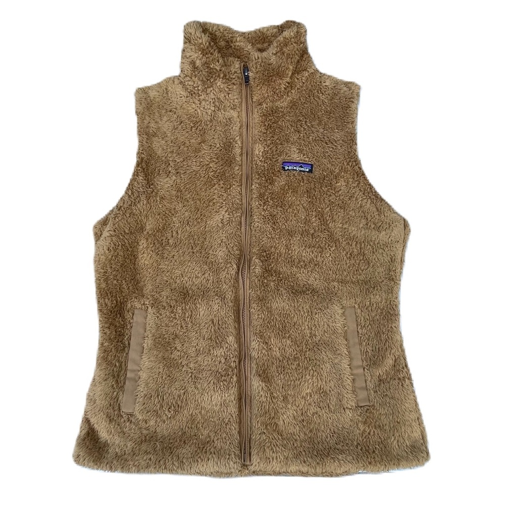 Patagonia Tan Fleece Vest